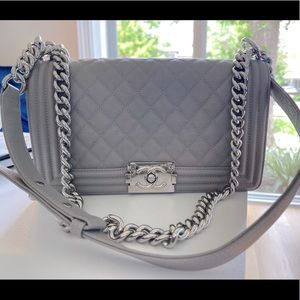 BRAND NEW CHANEL BOY BAG MEDIUM